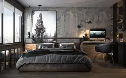 Brutal Bedroom Interior