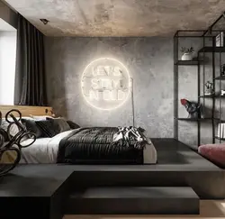 Brutal Bedroom Interior