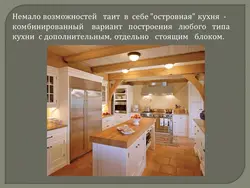 Интерьер кухни сообщение