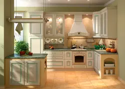 Interior service kitchen