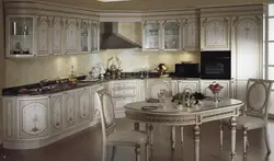 Interior service kitchen