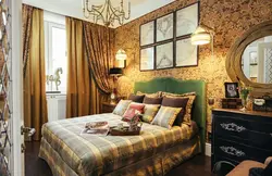 Bedroom eclectic interior
