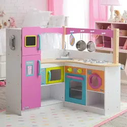 Children's kitchen interior