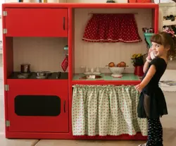 Children's kitchen interior