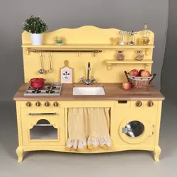 Children's kitchen interior