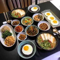 Koreys taomlari fotosuratlari