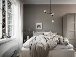 Hygge bedroom interior