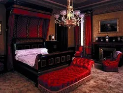 Gothic bedroom interior