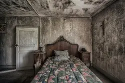 Old bedroom interior