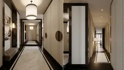 Bathroom interior corridor
