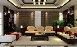 Китайский интерьер гостиная