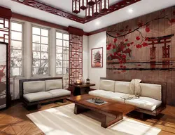 Chinese interior living room