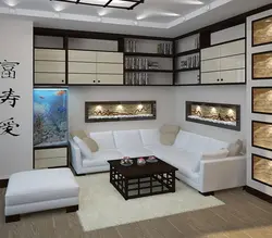 Chinese interior living room