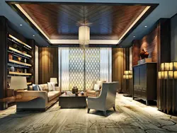 Living room interior visualization