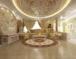 Дагестанский интерьер гостиной