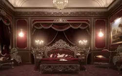 Королевский интерьер спальни
