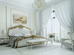 Королевский интерьер спальни