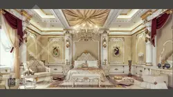 Королевский интерьер спальни