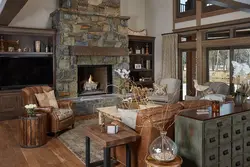 Дохили хонаи истиқоматии rustic