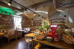 Interior georgian cuisine
