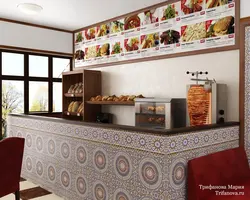 Interior uzbek cuisine