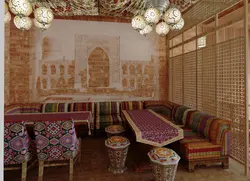 Interior uzbek cuisine