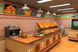 Interior uzbek cuisine