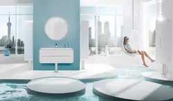 Background interior bathroom
