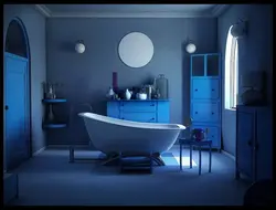 Background interior bathroom