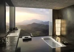 Background interior bathroom