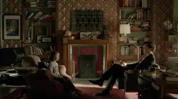 Интерьер гостиной шерлок
