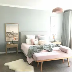 Neutral bedroom interior