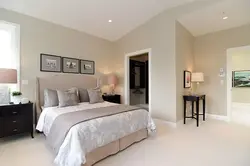 Neutral bedroom interior