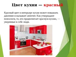 Актуальнасць інтэр'ер кухні