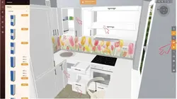 Інтэр'ер цэнтр канструктар кухні