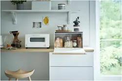 Bread Box In The Kitchen Interior