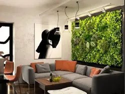 Phytowall In The Living Room Interior