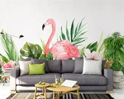 Vanna otağının içərisində flaminqo