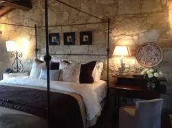 Tuscany bedroom in the interior