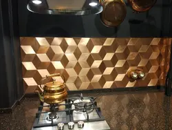 Brass in the kitchen interior