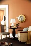 Ocher In The Bedroom Interior