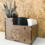 Салфетница в интерьере кухни