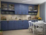 Кухня Деним В Интерьере