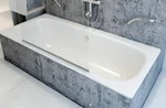 Steel Bathtub In The Interior