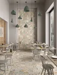 Terrazzo in the kitchen interior