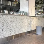 Terrazzo in the kitchen interior