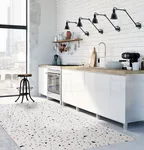 Terrazzo in the kitchen interior