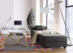 Couch in the living room interior