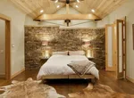 Bedroom Interior With Stone
