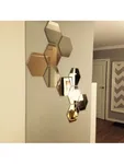 Honeycombs in the hallway interior